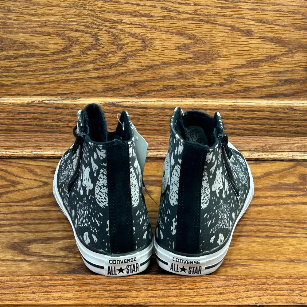 Converse Ct Side Zip Hi Black Mouse Shoes‎